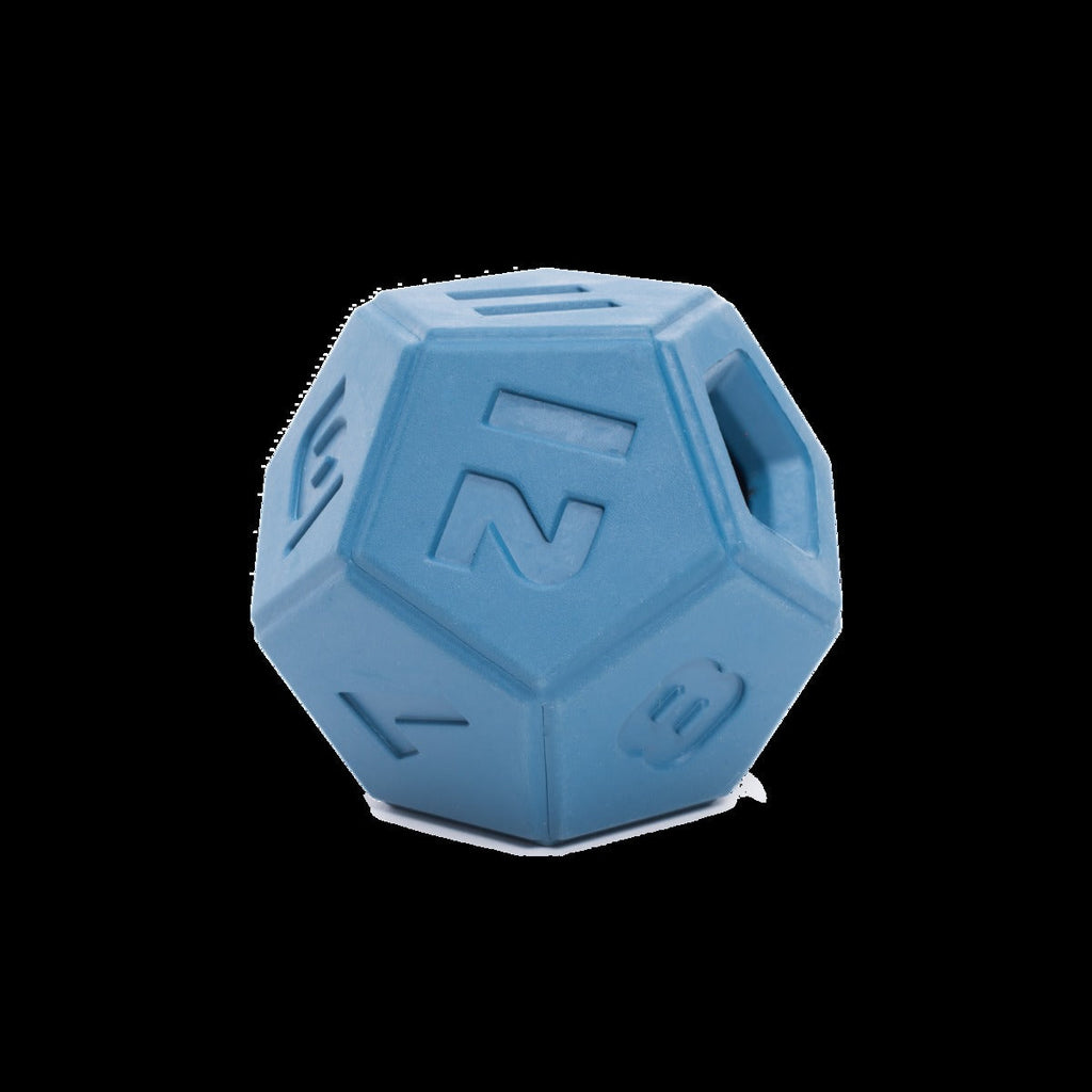 Roll + Play Dice Super Chewer Durable Fetch + Enrichment Dog Toy