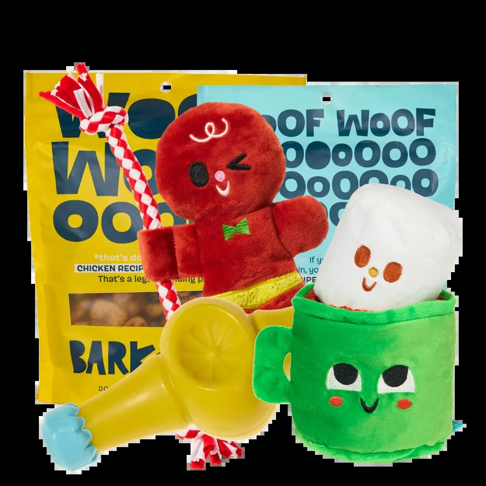 BARK 6 Month Subscription - FREE Extra Toys with Cardboard Box