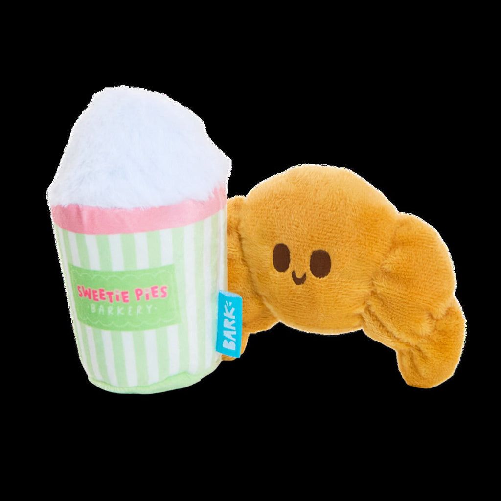 Ooh-la-la-latte Plush Multi-Part Dog Toy
