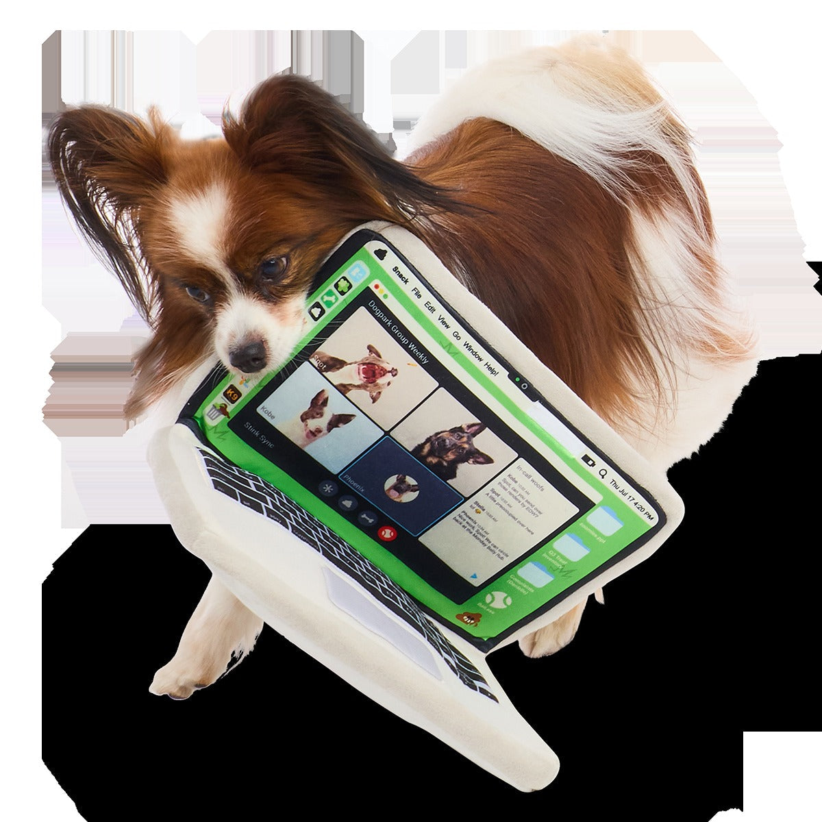 Snackbook Pro Plush Extra-Large + Enrichment Dog Toy