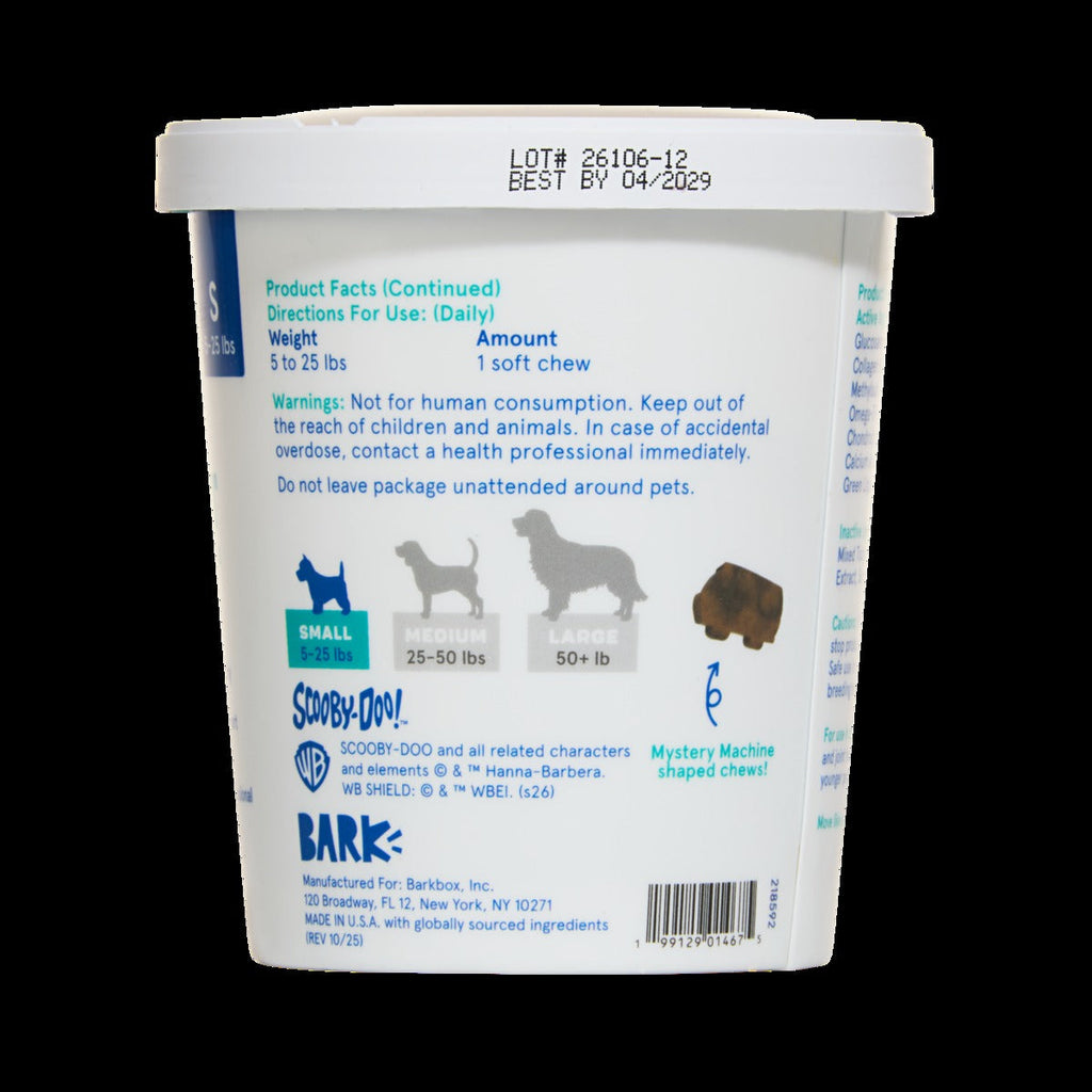 Scooby-DooTM Hip & Joint Dog Treat Supplements, 30 Ct