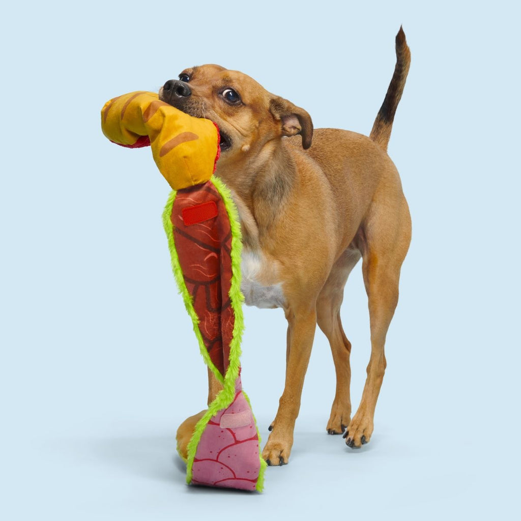 Big Bite Hoagie Plush Extra-Large + Tug Dog Toy
