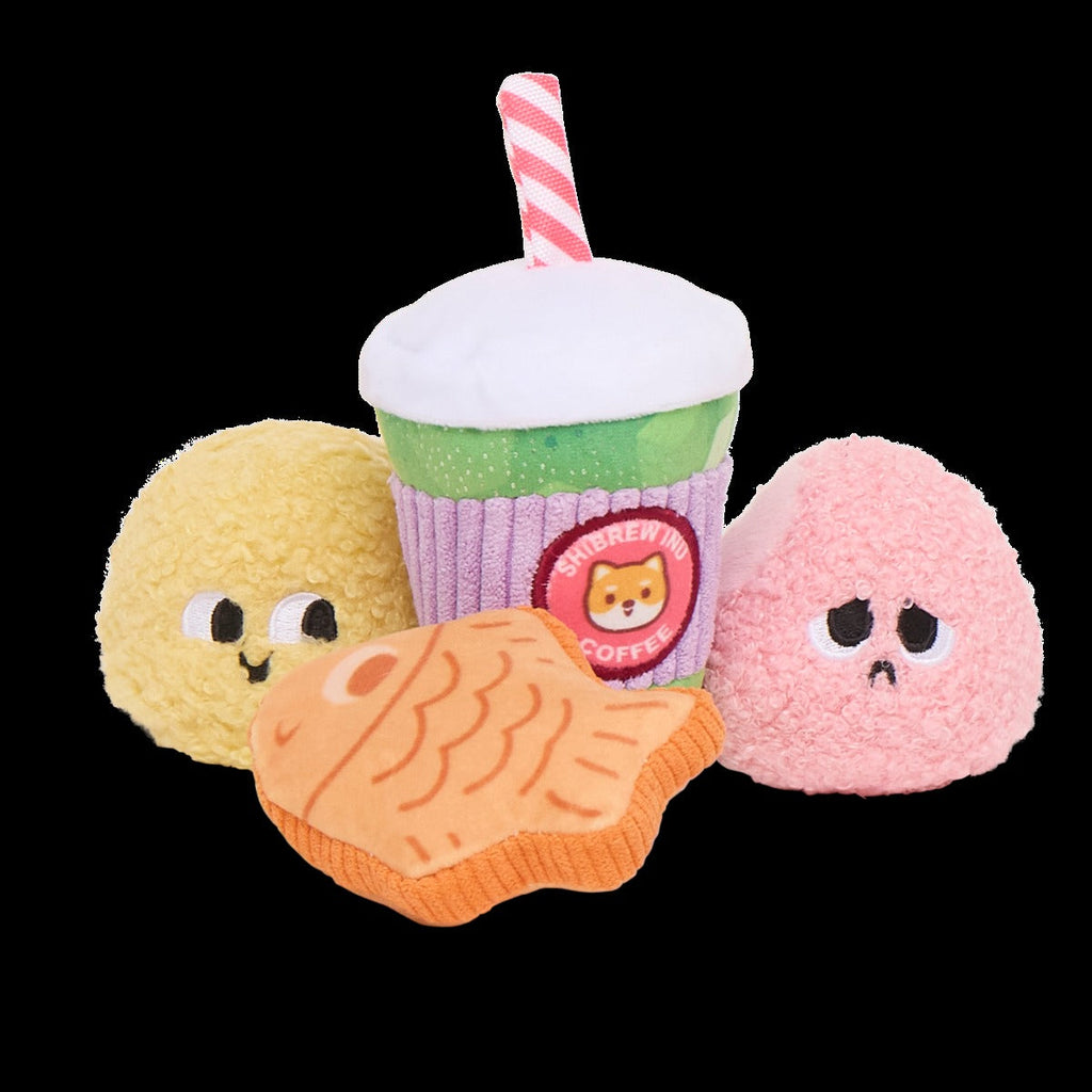 Muttcha & Mochi Mates Plush Multi-Part Dog Toy