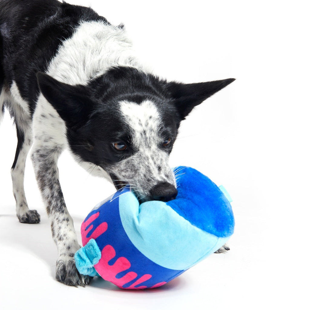 Kevin's Paint Can Plush Tug Dog Toy