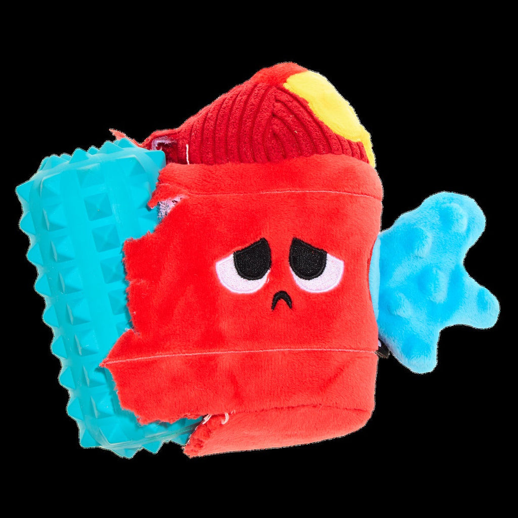 Wetted Willie Super Chewer Durable 2-in-1 Dog Toy