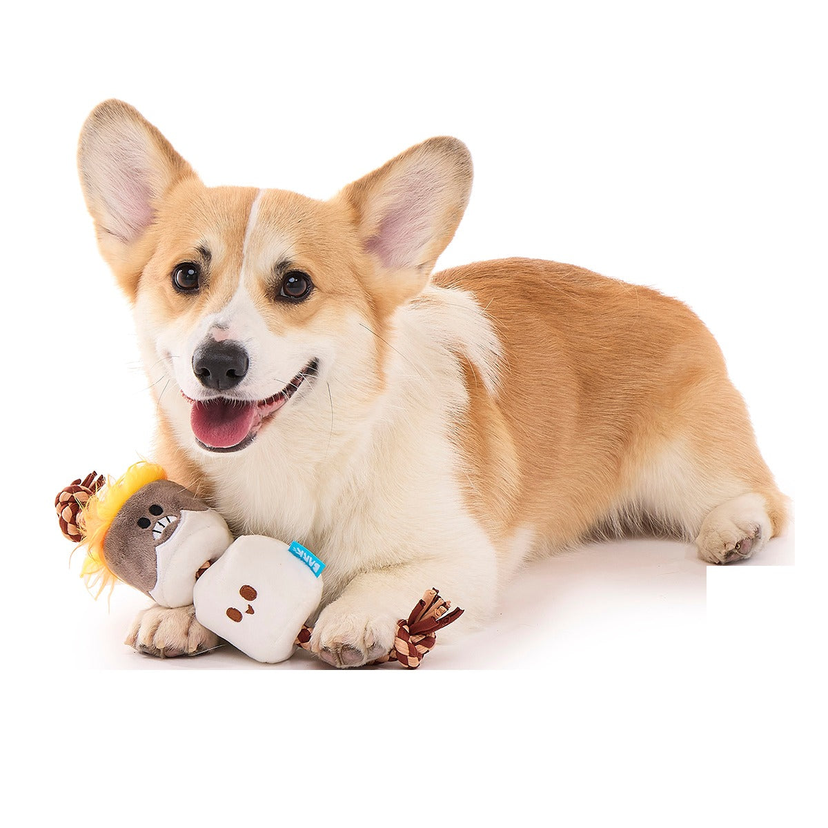 Tug Of S'more Plush Tug Dog Toy