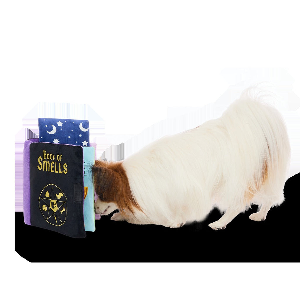 Book of Smells Plush Enrichment Dog Toy