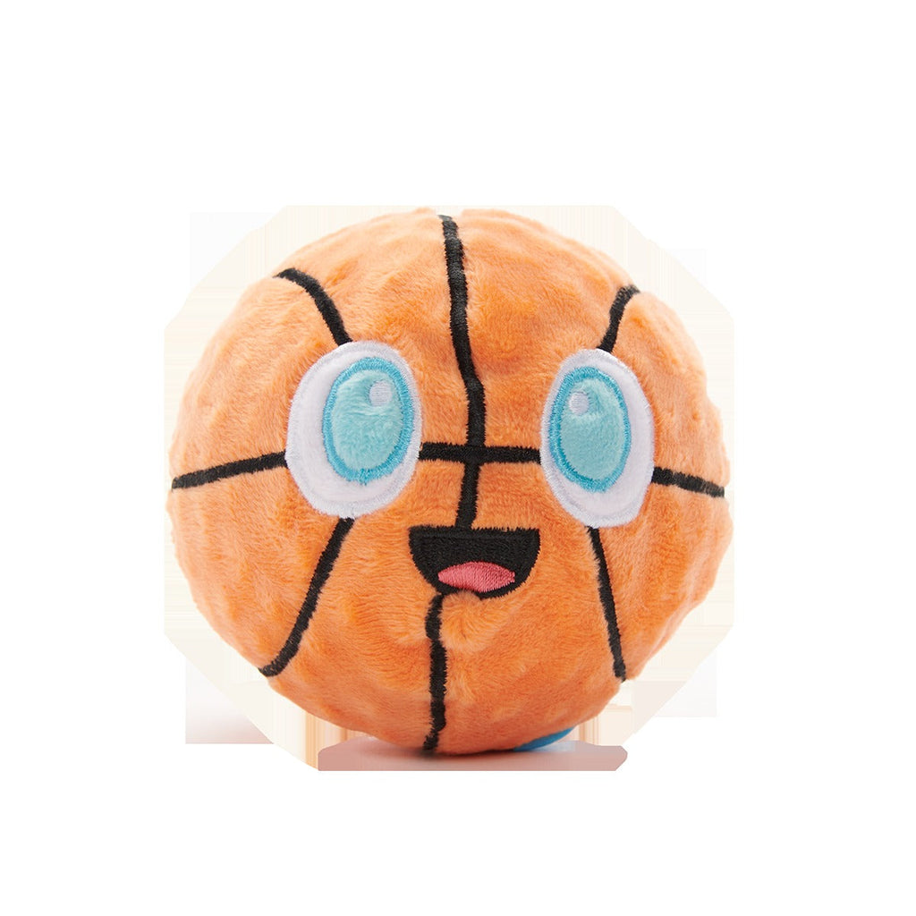 Drool & Dribble Basketball Plush Fetch Dog Toy