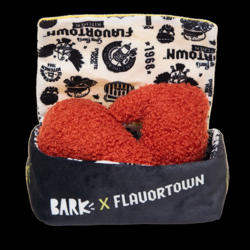 Flavgrrrtown Wings Plush Multi-Part + Enrichment Dog Toy