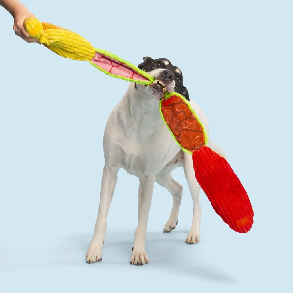 Big Bite Hoagie Plush Extra-Large + Tug Dog Toy