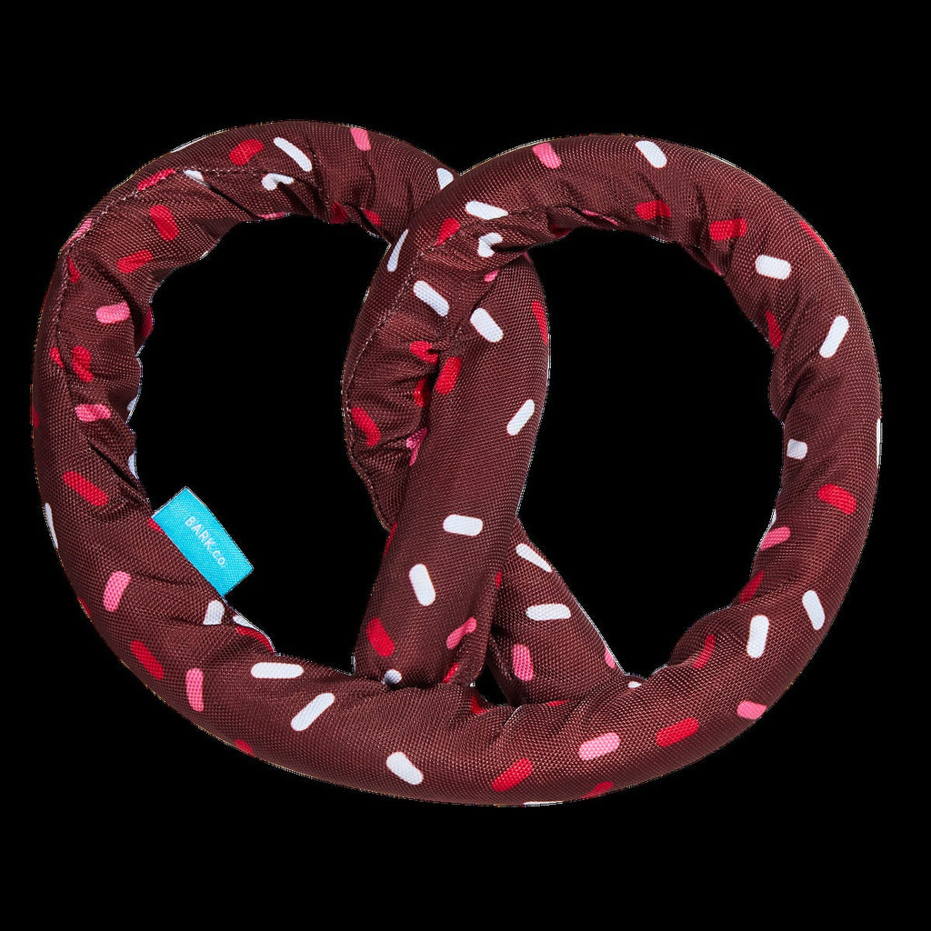 Chocolick Pretzel Plush Extra-Large + Tug Dog Toy