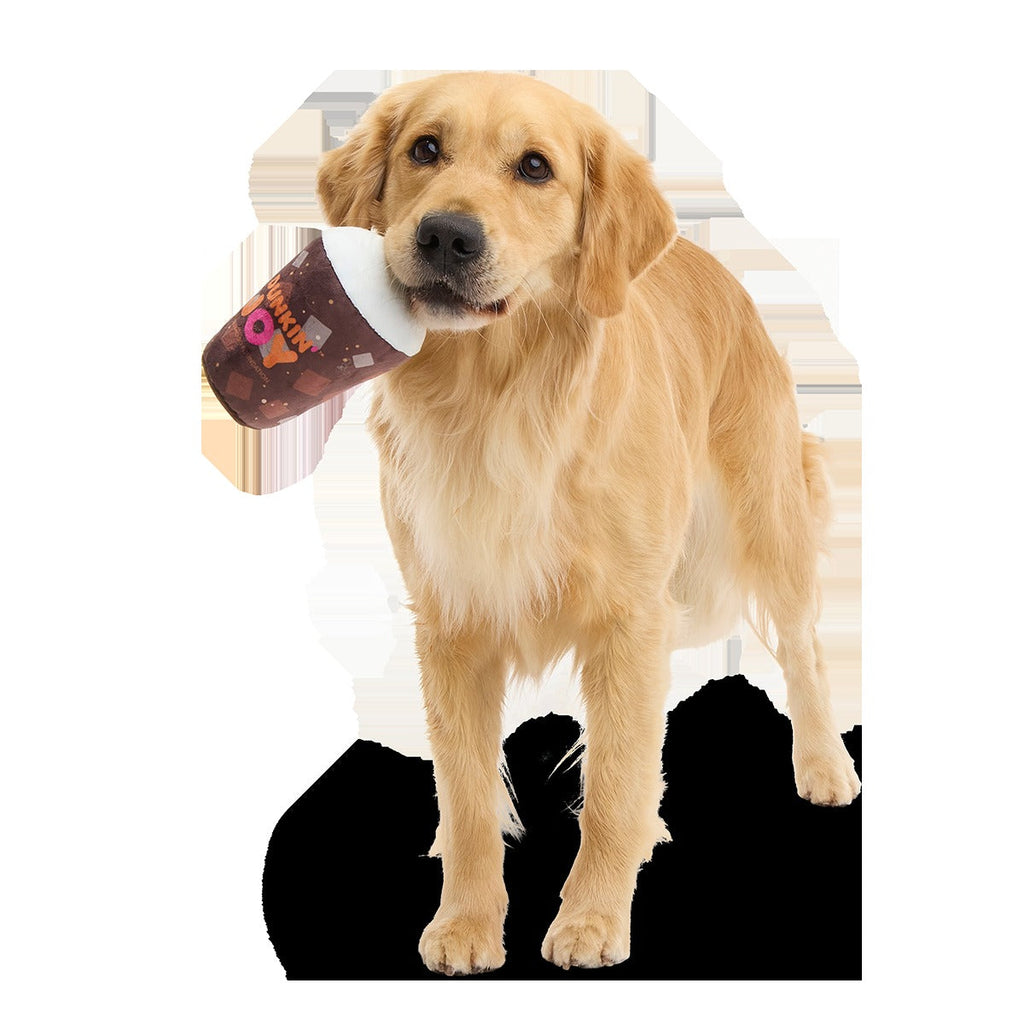 Dunkin'® Cold Brew Plush Tug Dog Toy