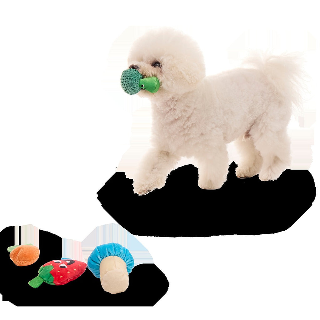 Veggie Patch Pals Plush Multi-Part Dog Toy