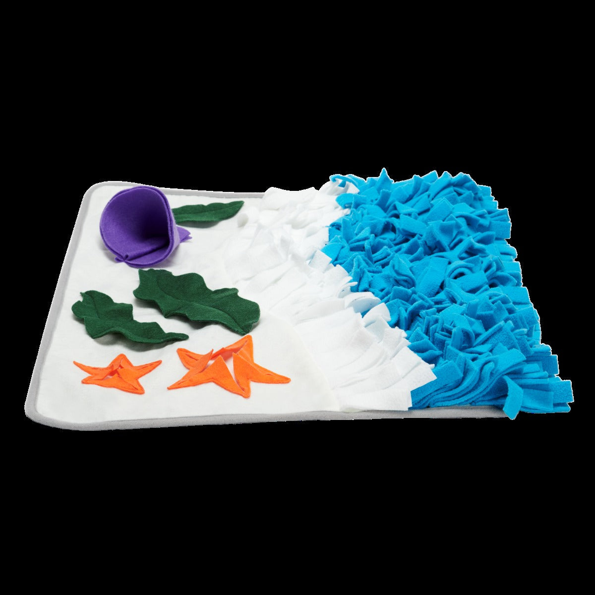 Beach Snuffle Mat Plush Enrichment Dog Toy