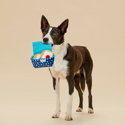 Woofganiyot Hanukkah Plush Multi-Part + Enrichment Dog Toy