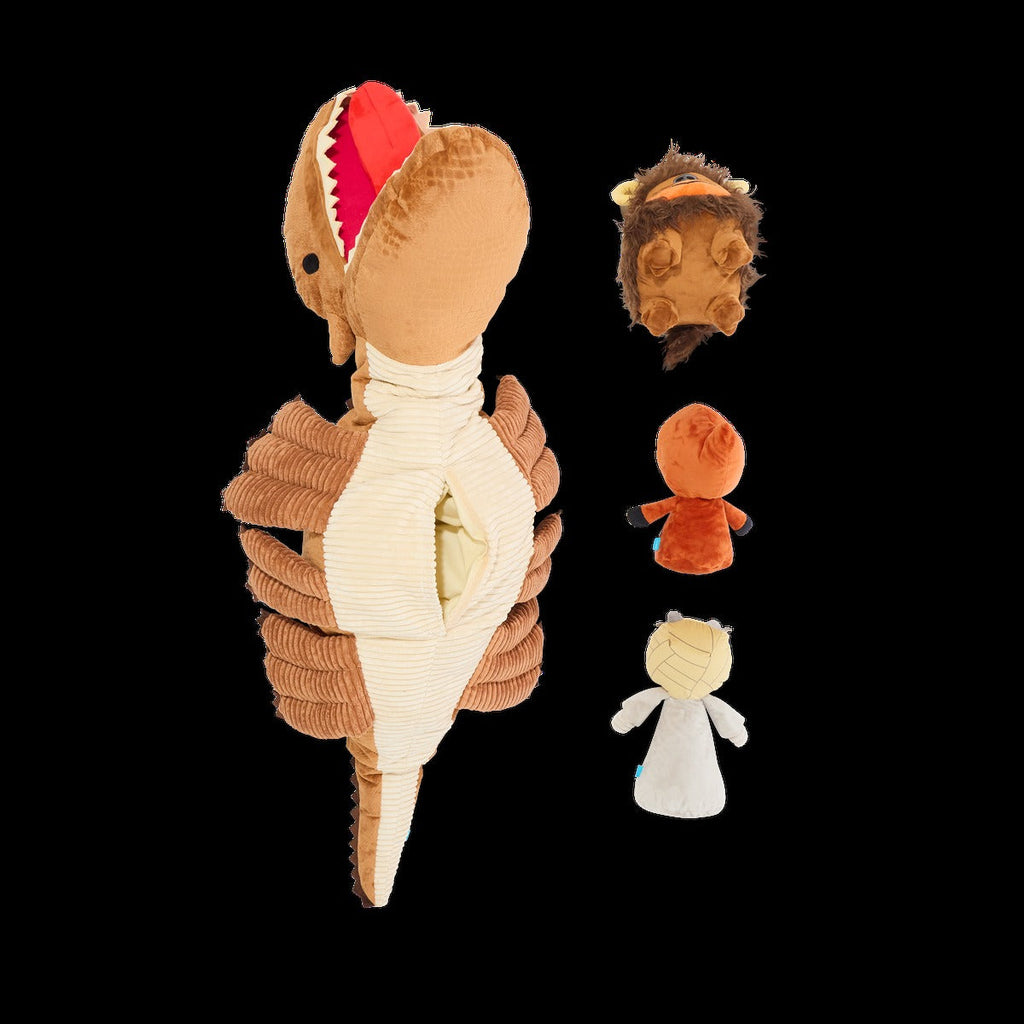 Krayt DragonTM Plush XXXL Multi-Part + Enrichment Dog Toy