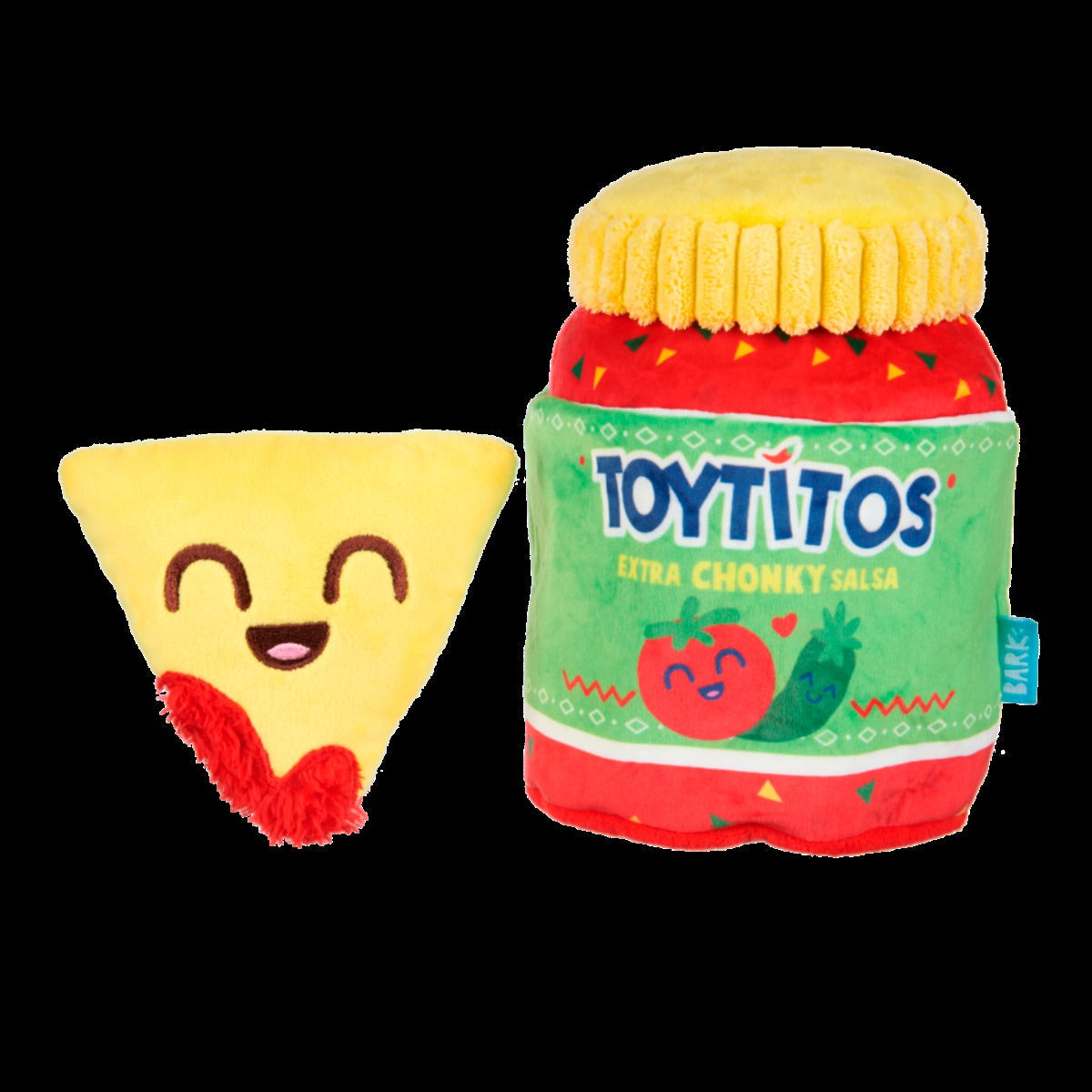 Yip & Salsa Plush Multi-Part + Enrichment Dog Toy