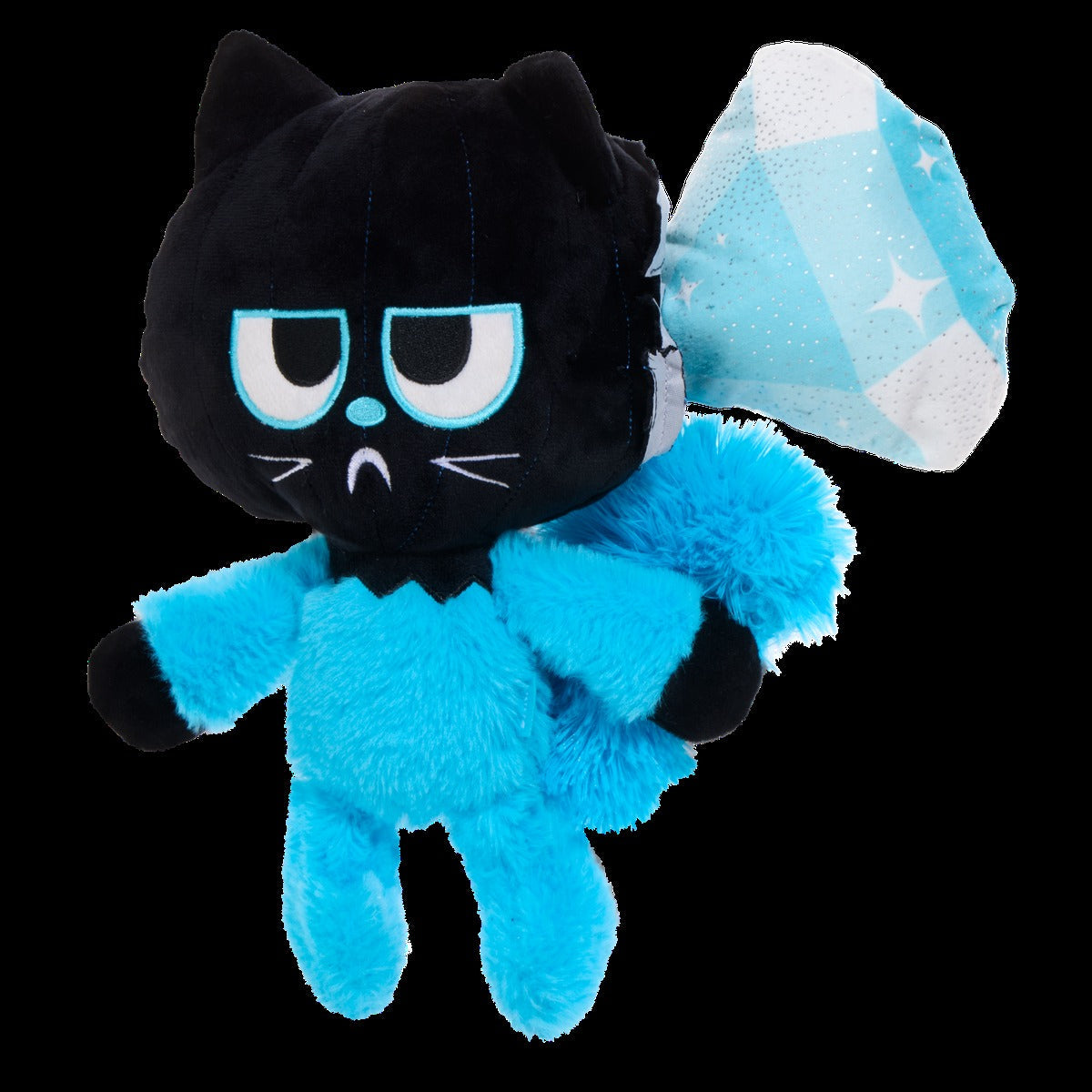 The Purrfect Crime Plush 2-in-1 + Tug Dog Toy