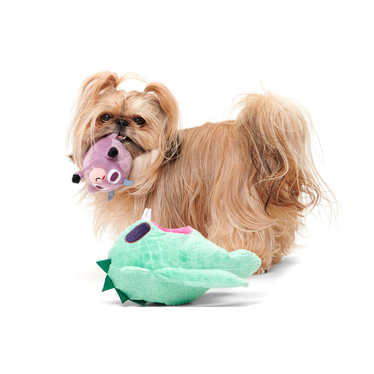 Barbara Chupacabra Plush Multi-Part + Enrichment + Tug Dog Toy