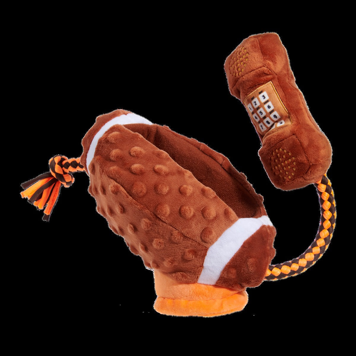 Go Long Distance Call Plush Tug Dog Toy