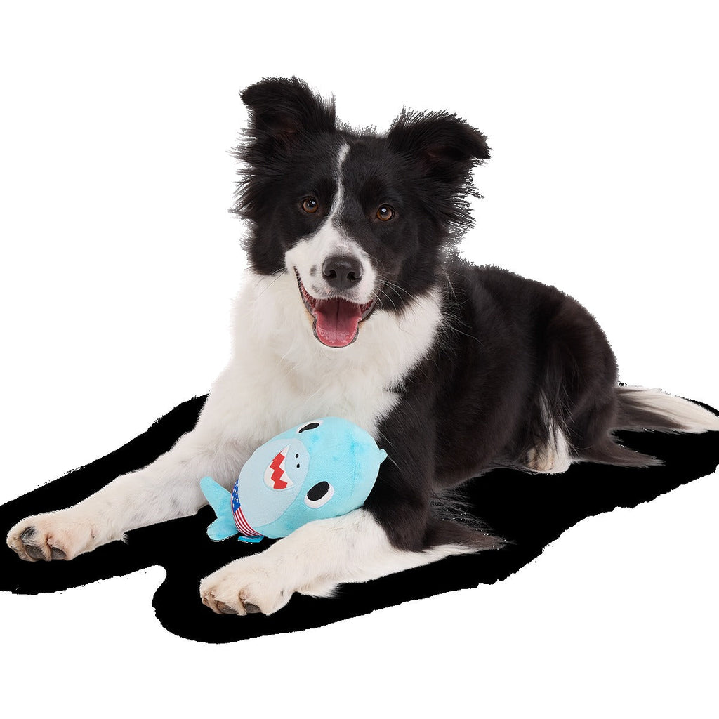 Fourth Of Jawly Jake Plush Dog Toy