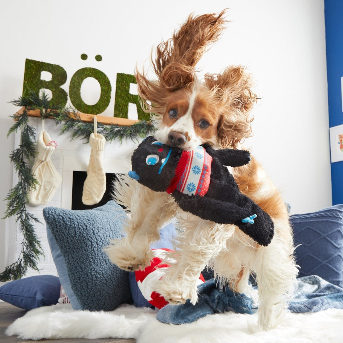 Sweaty Yeti Plush Extra-Large + Tug Dog Toy