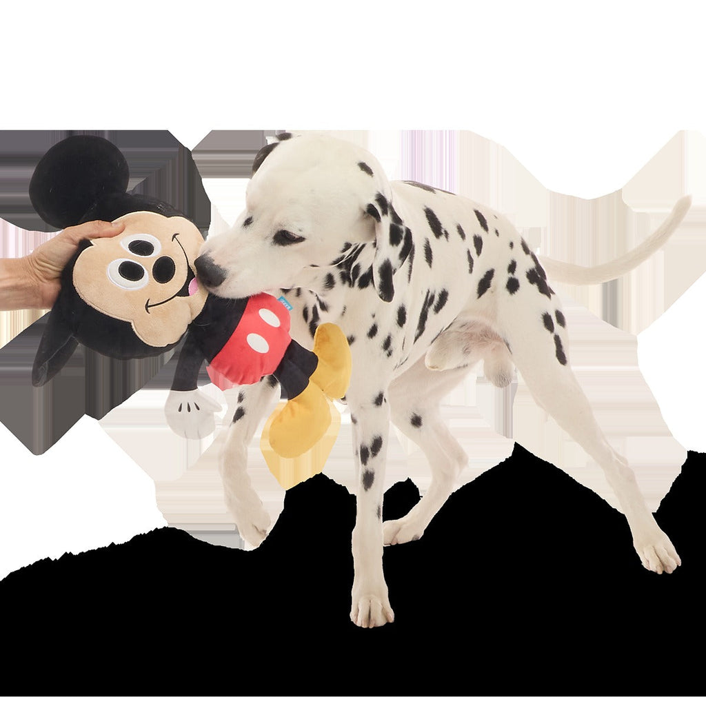 Biggest Pal Mickey Plush Extra-Large + Tug Dog Toy