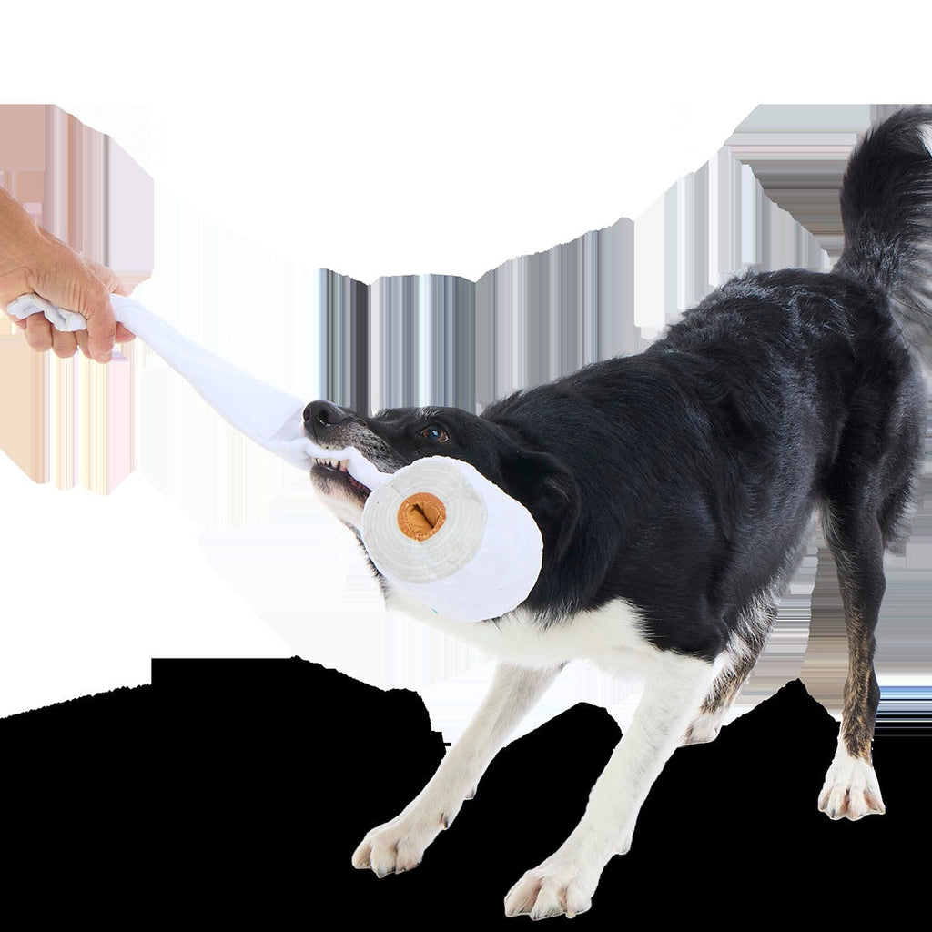 Shred Head Fred Plush Enrichment + Tug Dog Toy