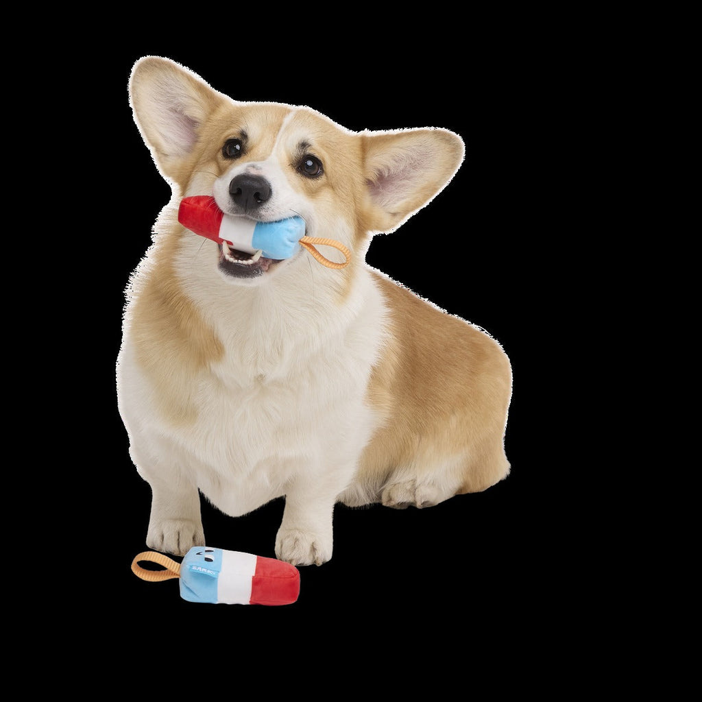 Mom & Popsicle Plush Tug Dog Toy