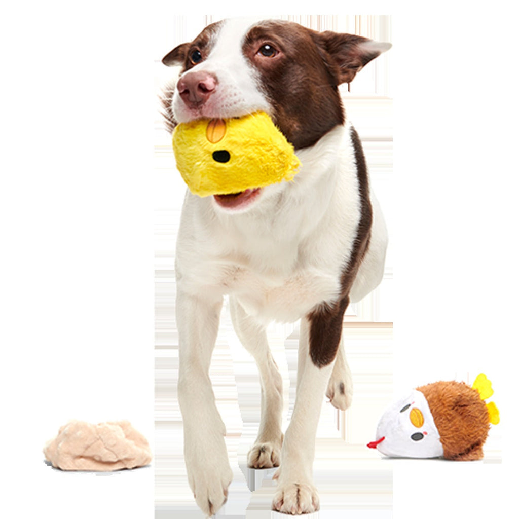 Hatch Me If You Can Super Chewer Durable 4-in-1 Dog Toy