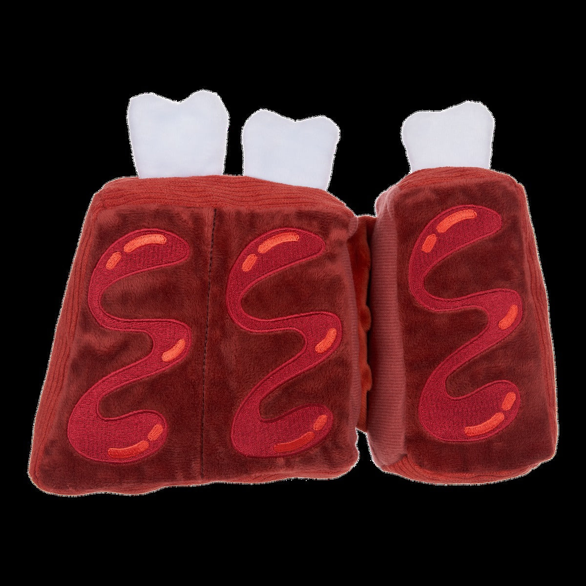 Baby Bark Ribs Plush Tug Dog Toy