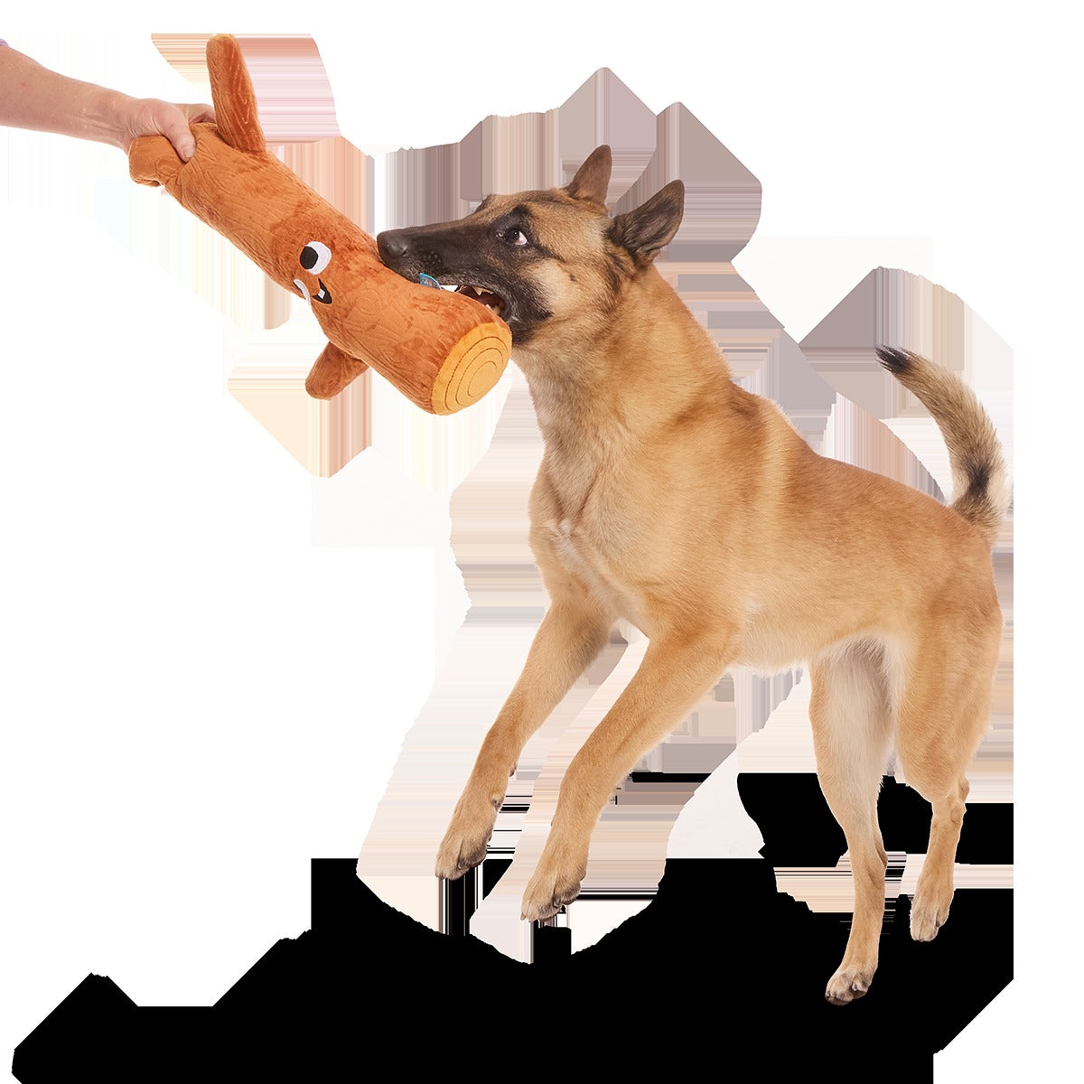Stick Supreme Plush Tug Dog Toy