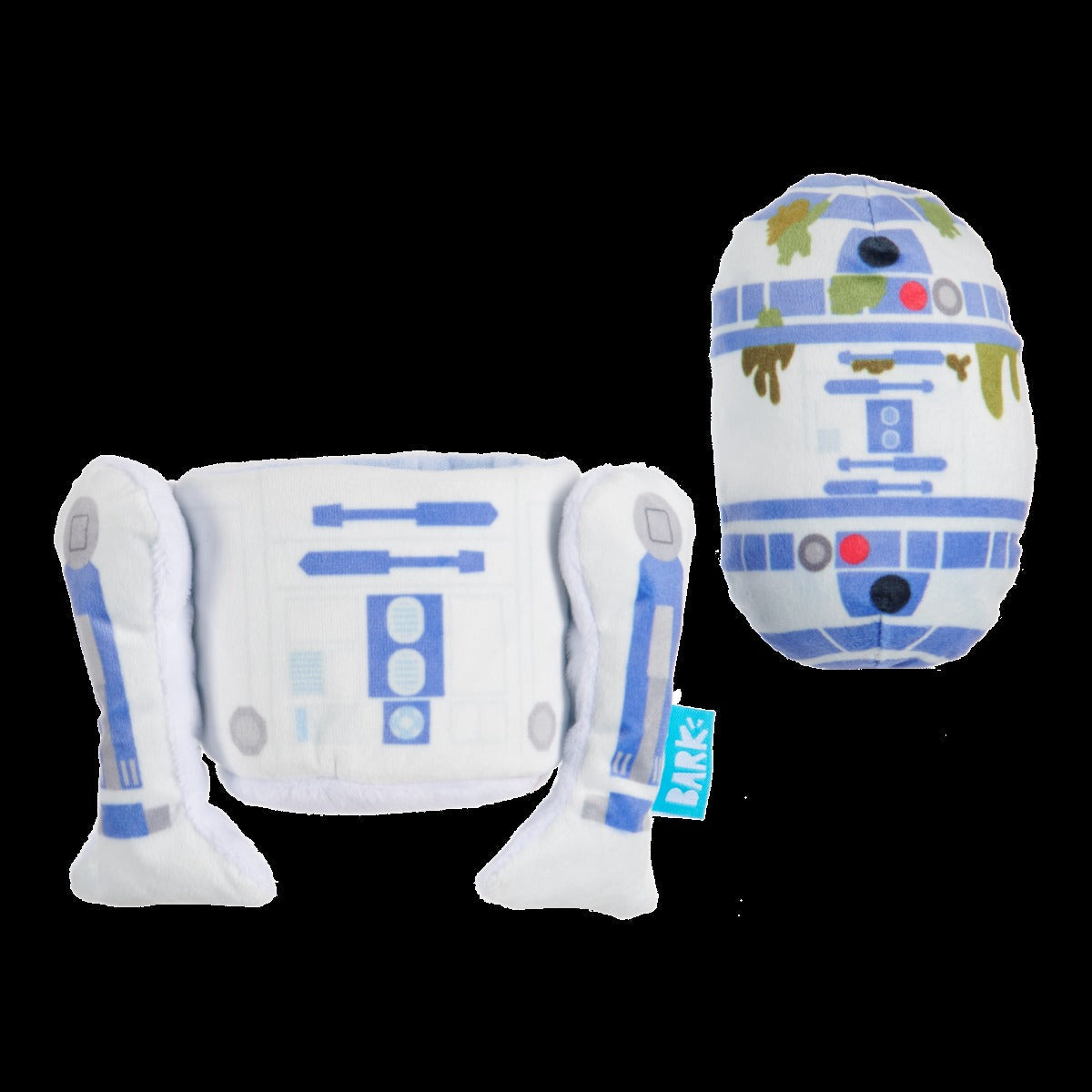 Beep Boop Squeak Plush Multi-Part + Fetch Dog Toy