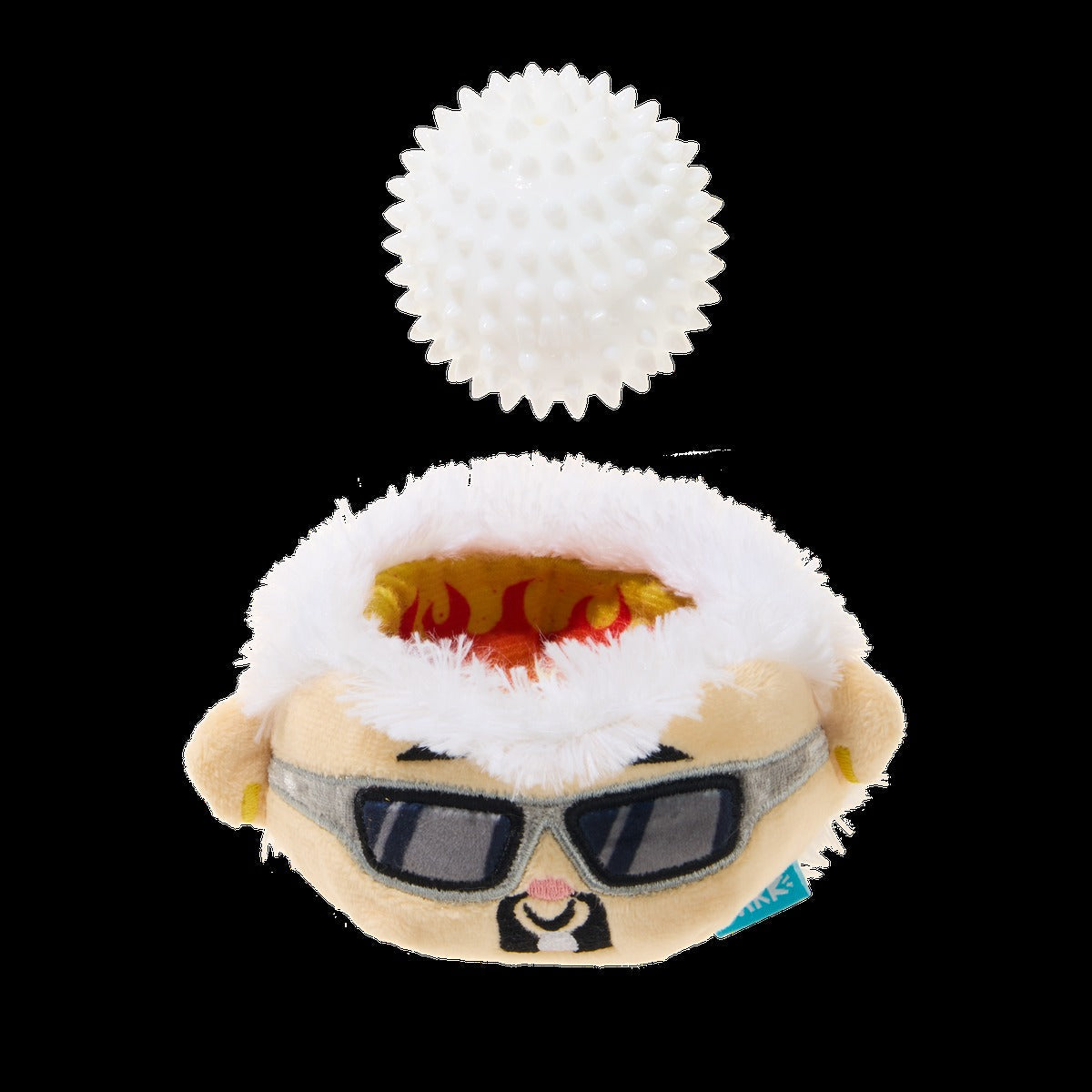 Mayor of Squeakertown Plush Multi-Part + Fetch Dog Toy