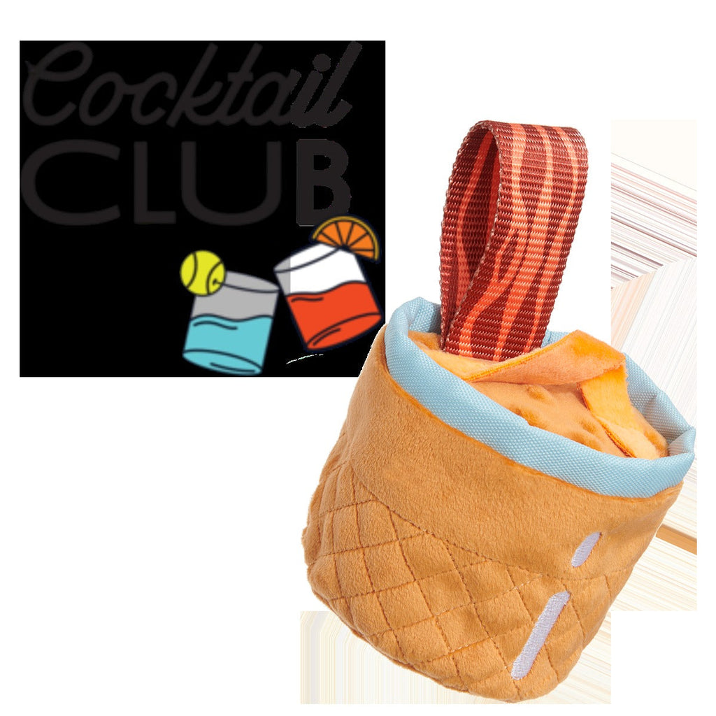 Cocktail Club, Plush Cocktail Monthly Dog Toys