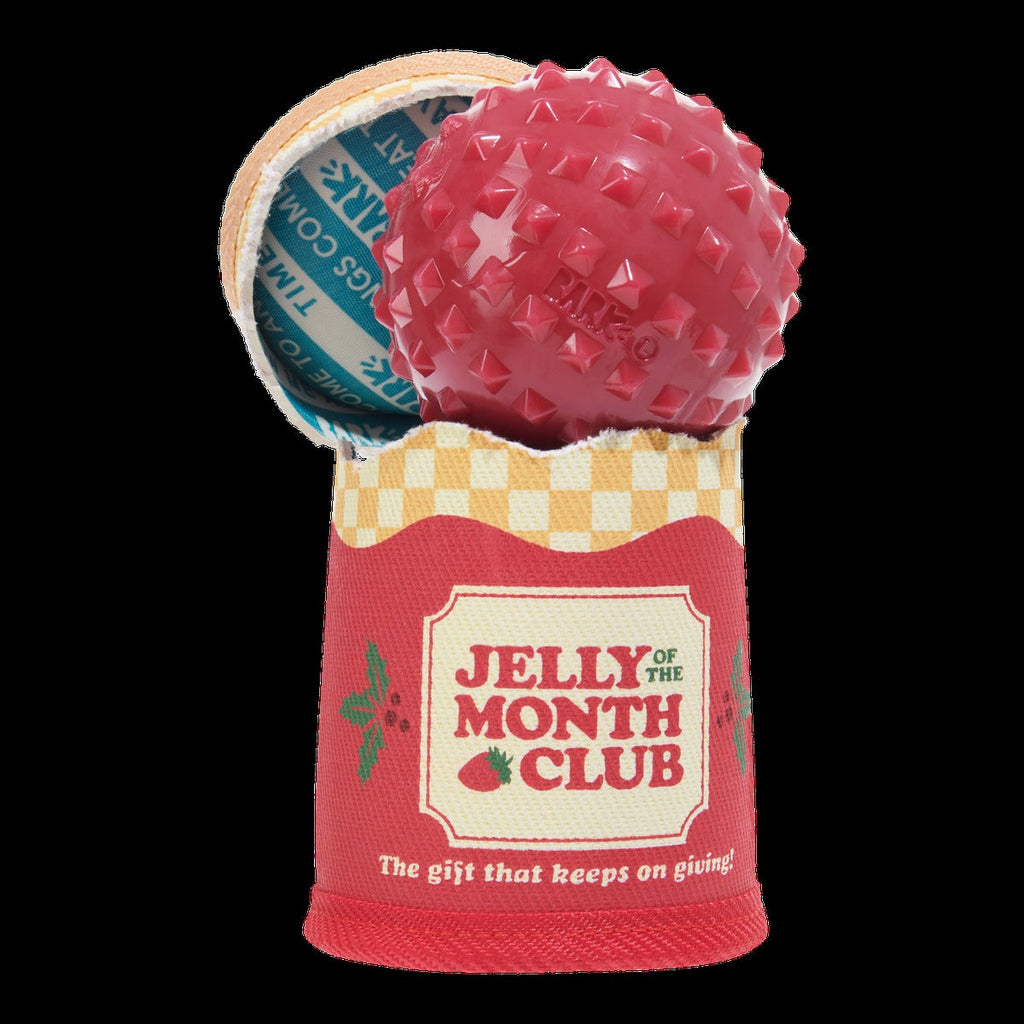 Jelly Of The Mutt Club Super Chewer Durable Multi-Part + Enrichment + Fetch Dog Toy