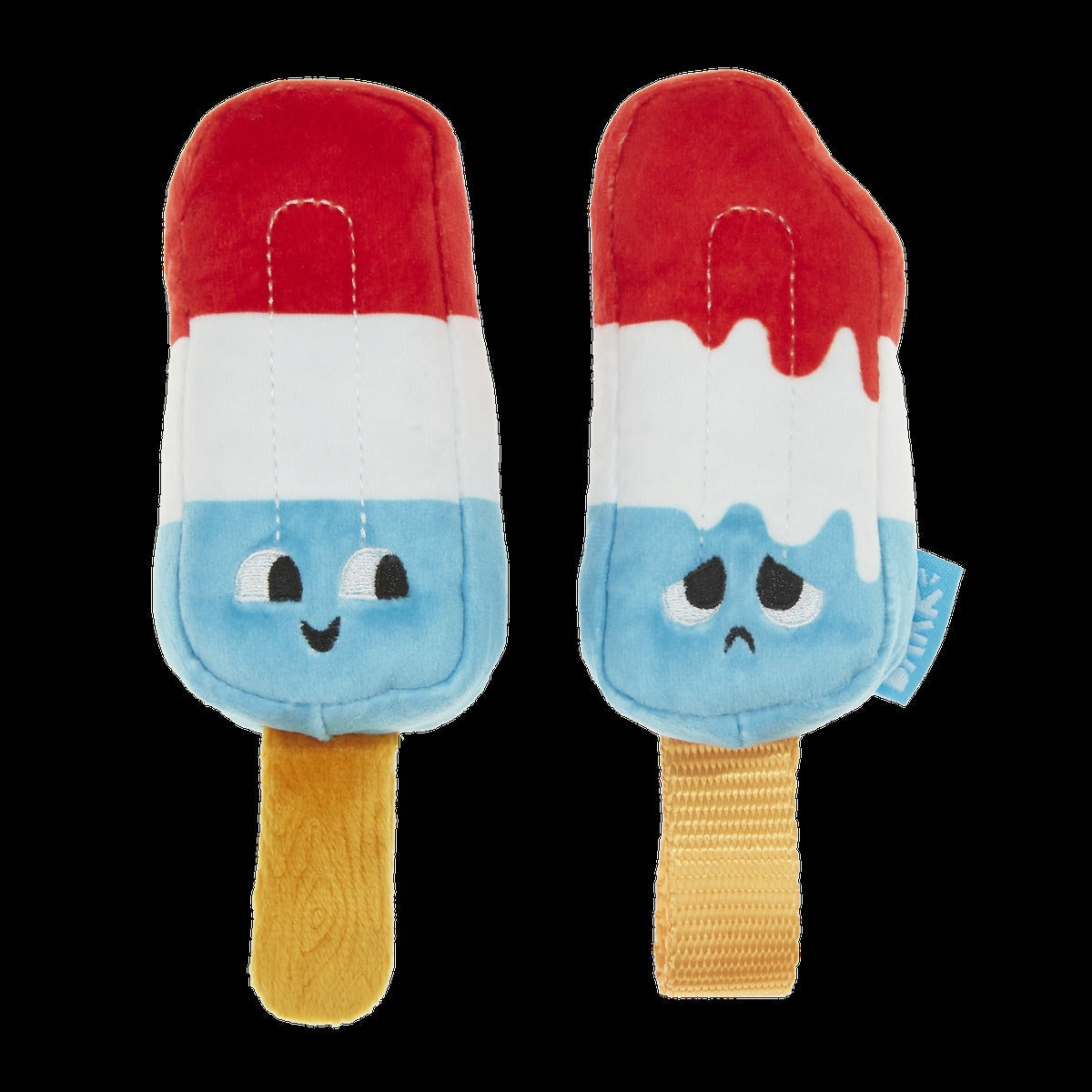 Mom & Popsicle Plush Tug Dog Toy