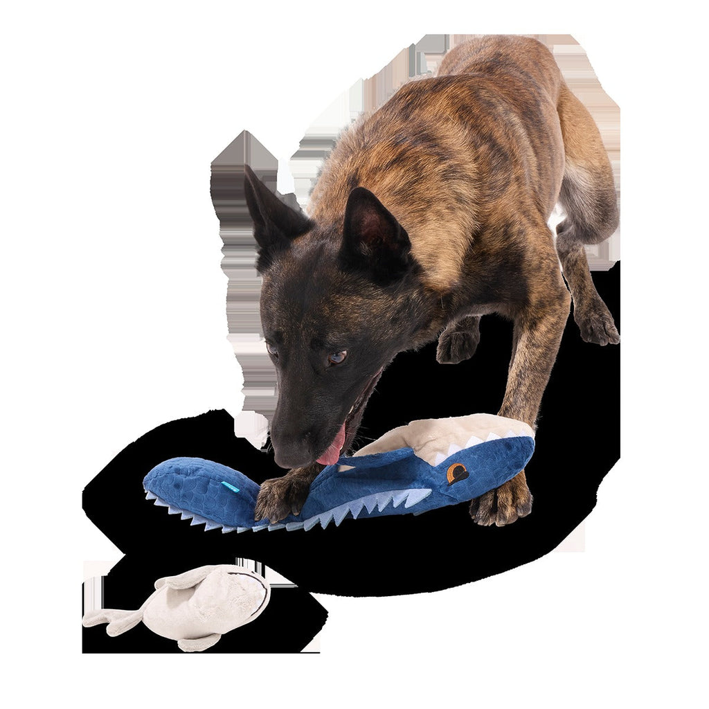 Mosasaurus Plush 2-in-1 + Tug Dog Toy
