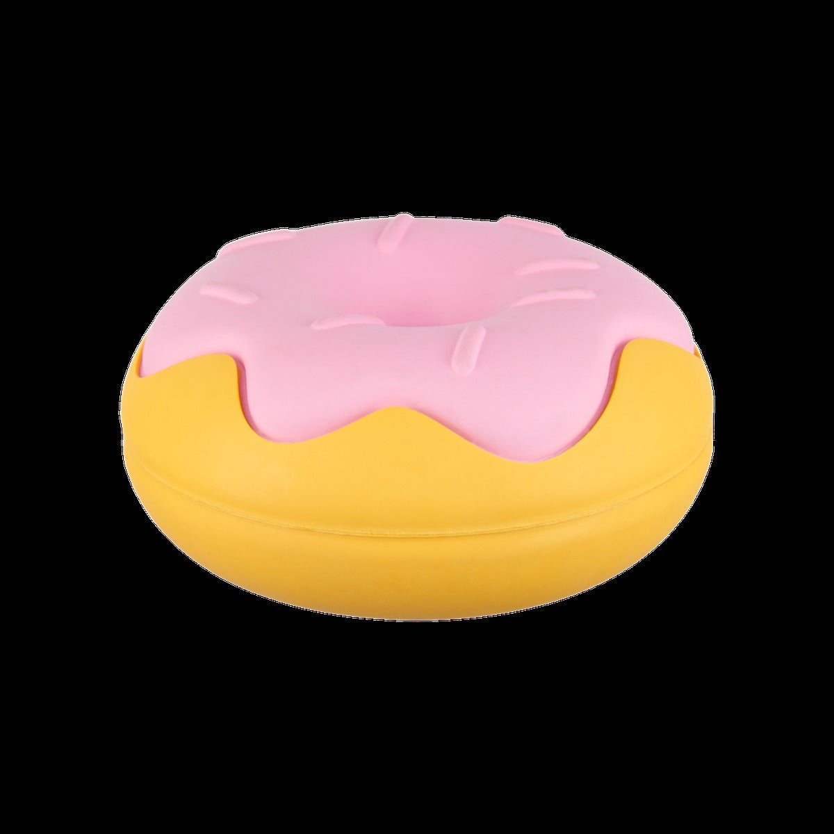Dunkin'® Strawberry Donut Super Chewer Durable Dog Toy