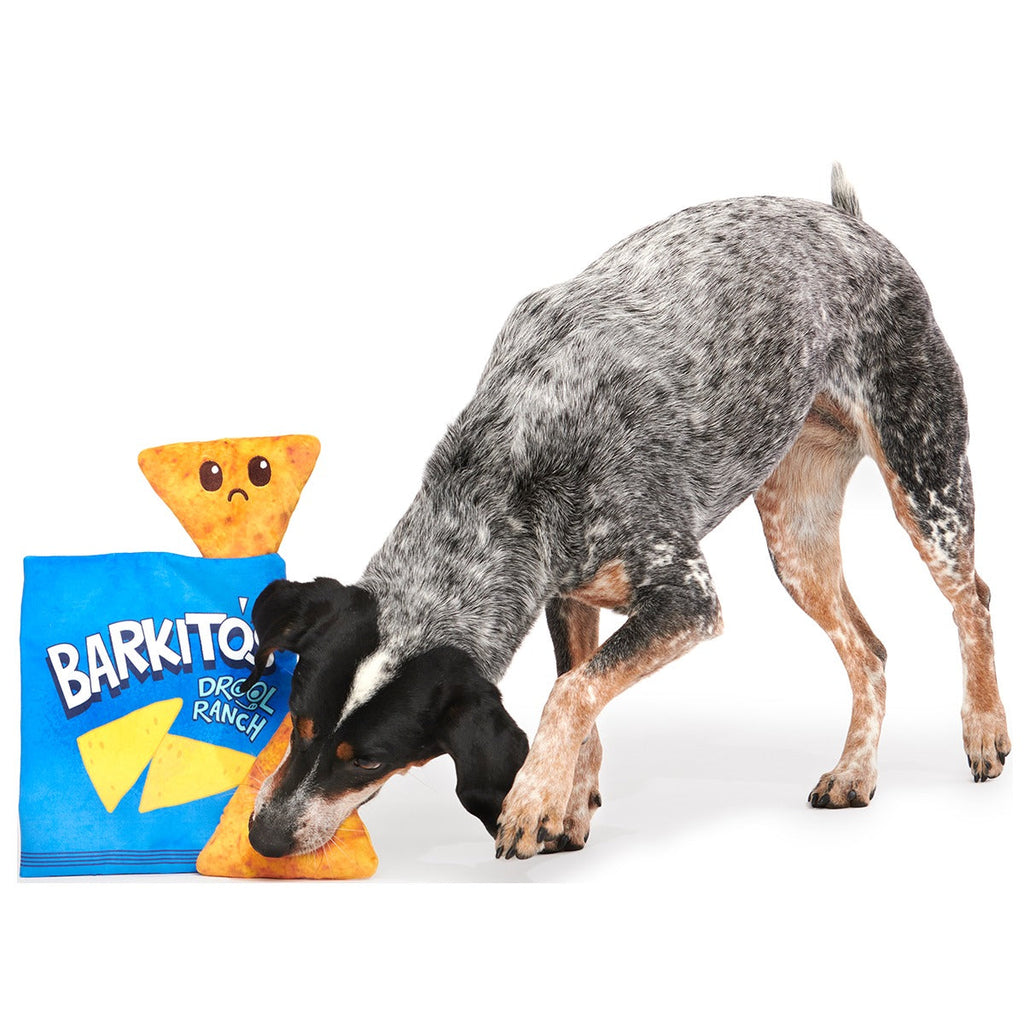 Drool Ranch Chips Plush Enrichment + Multi-Part Dog Toy