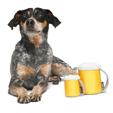 Dogger Lager Super Chewer Durable 2-in-1 Dog Toy