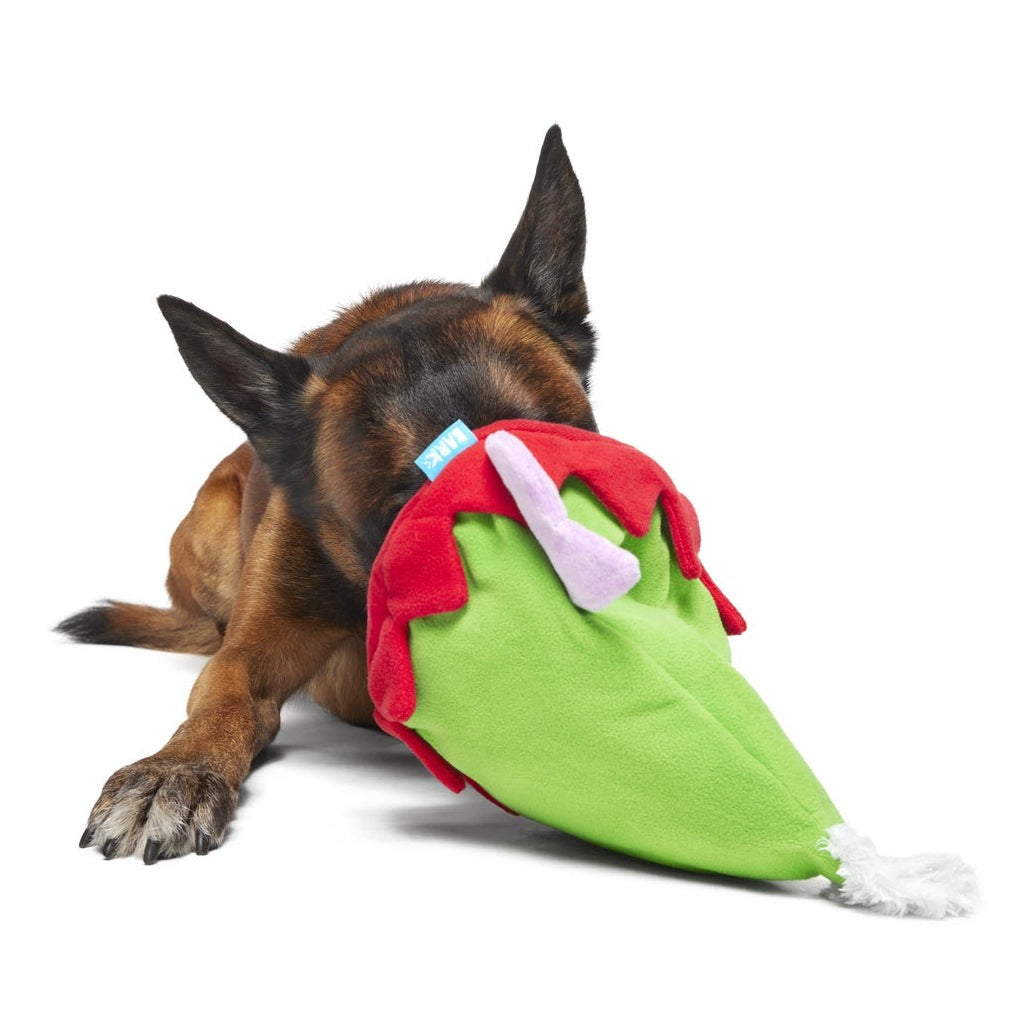 Santa's Little Yelper Plush Wearable Dog Toy