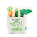 Dig These Veggies Plush Tug + Enrichment Dog Toy