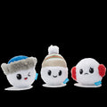 Ice, Ice, and Baby Plush Multi-Part Dog Toy