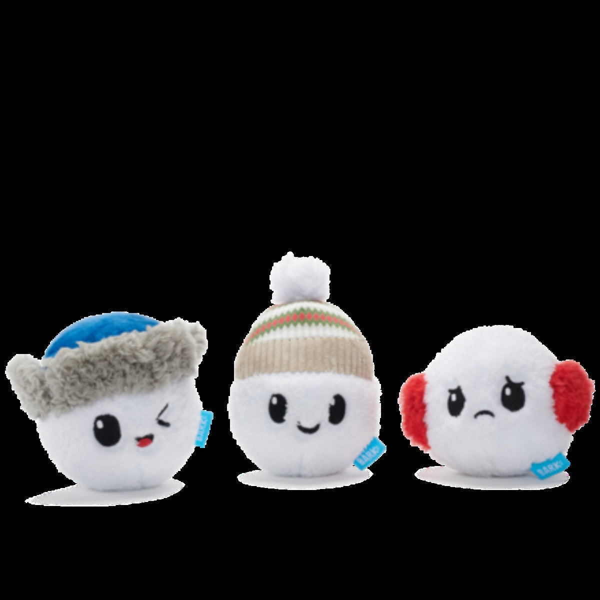 Ice, Ice, and Baby Plush Multi-Part Dog Toy