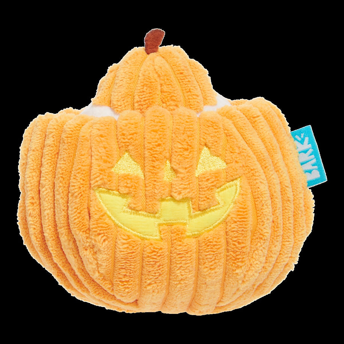 Eek-a-Boo Pumpkin Plush Enrichment Dog Toy