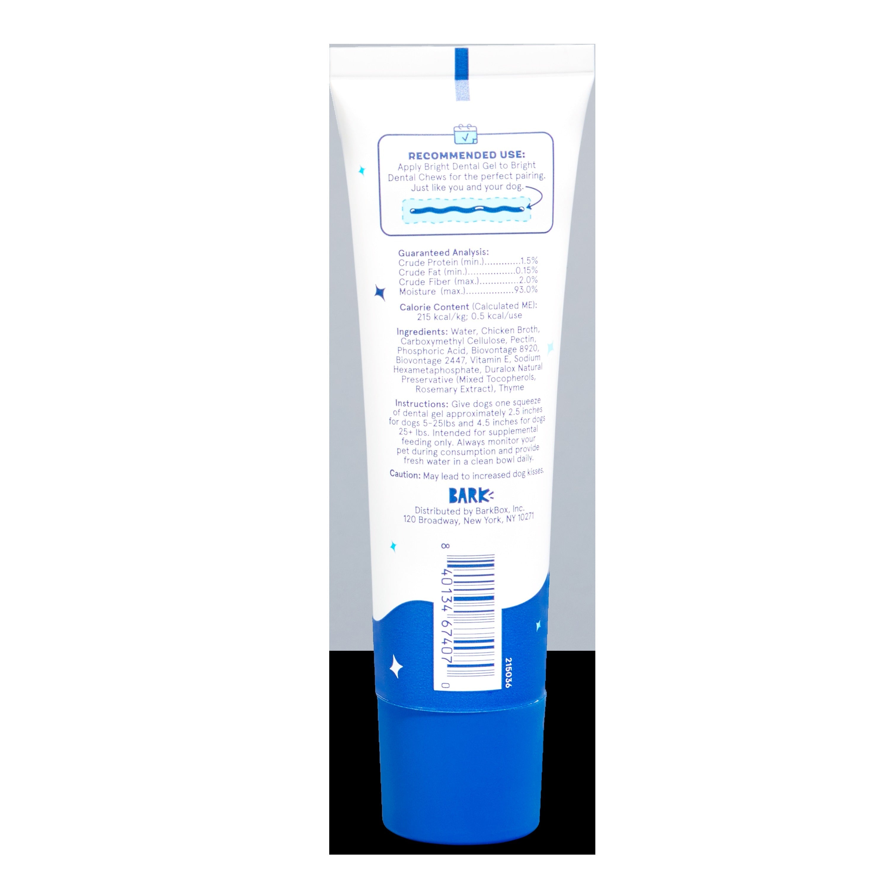 Bright Dental Gel Toothpaste