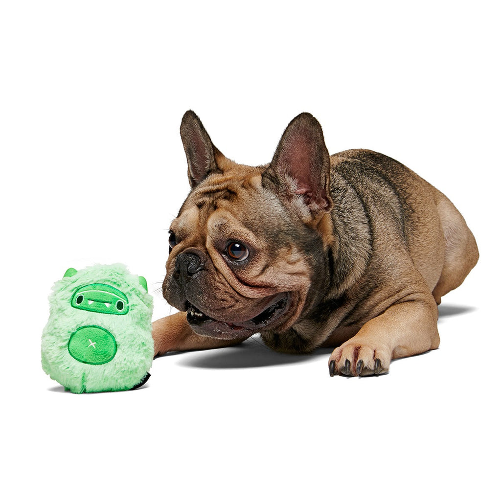 Jolly Green Ice Beast Super Chewer Durable 2-in-1 Dog Toy