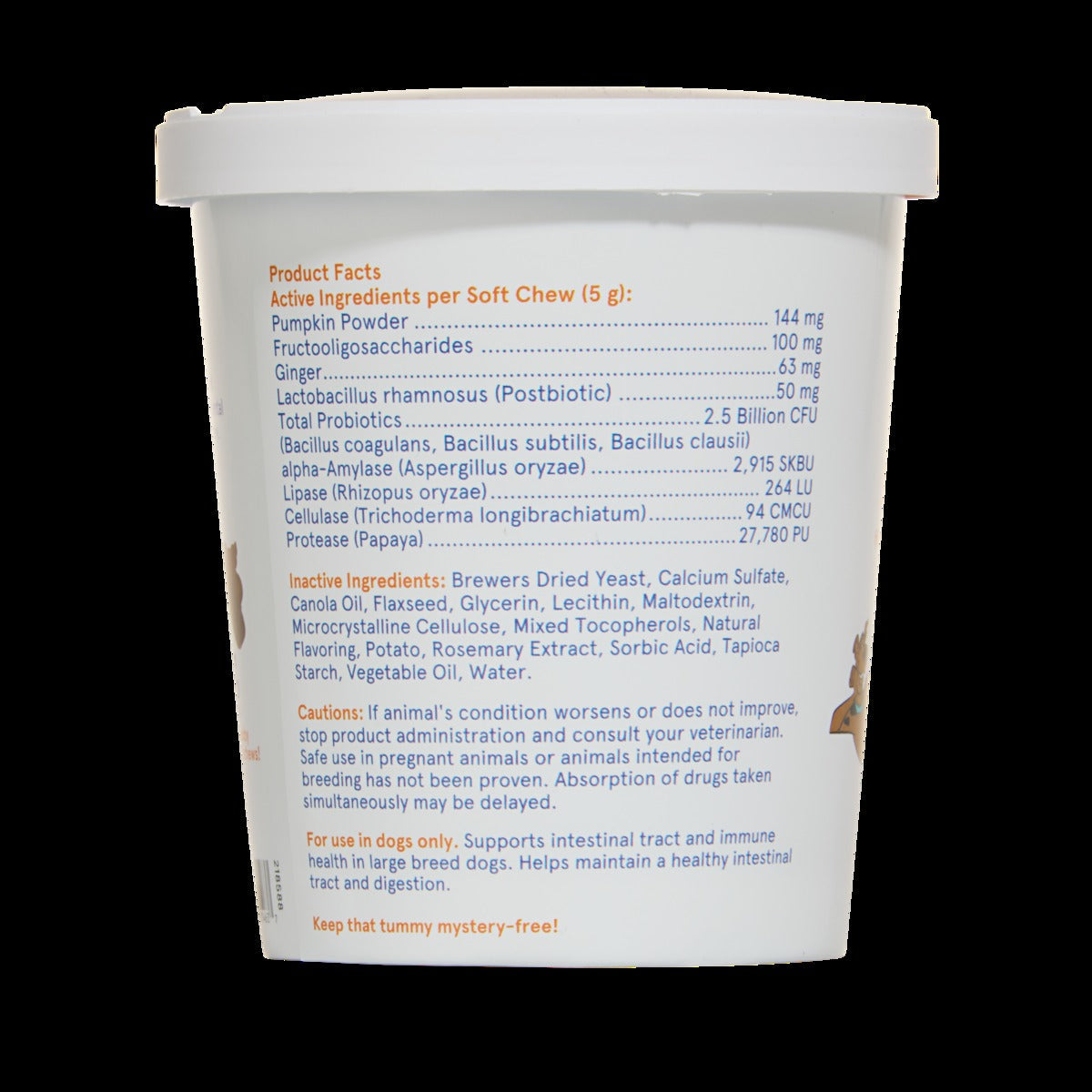 Scooby-DooTM Digestive Dog Treat Supplements, 30 Ct