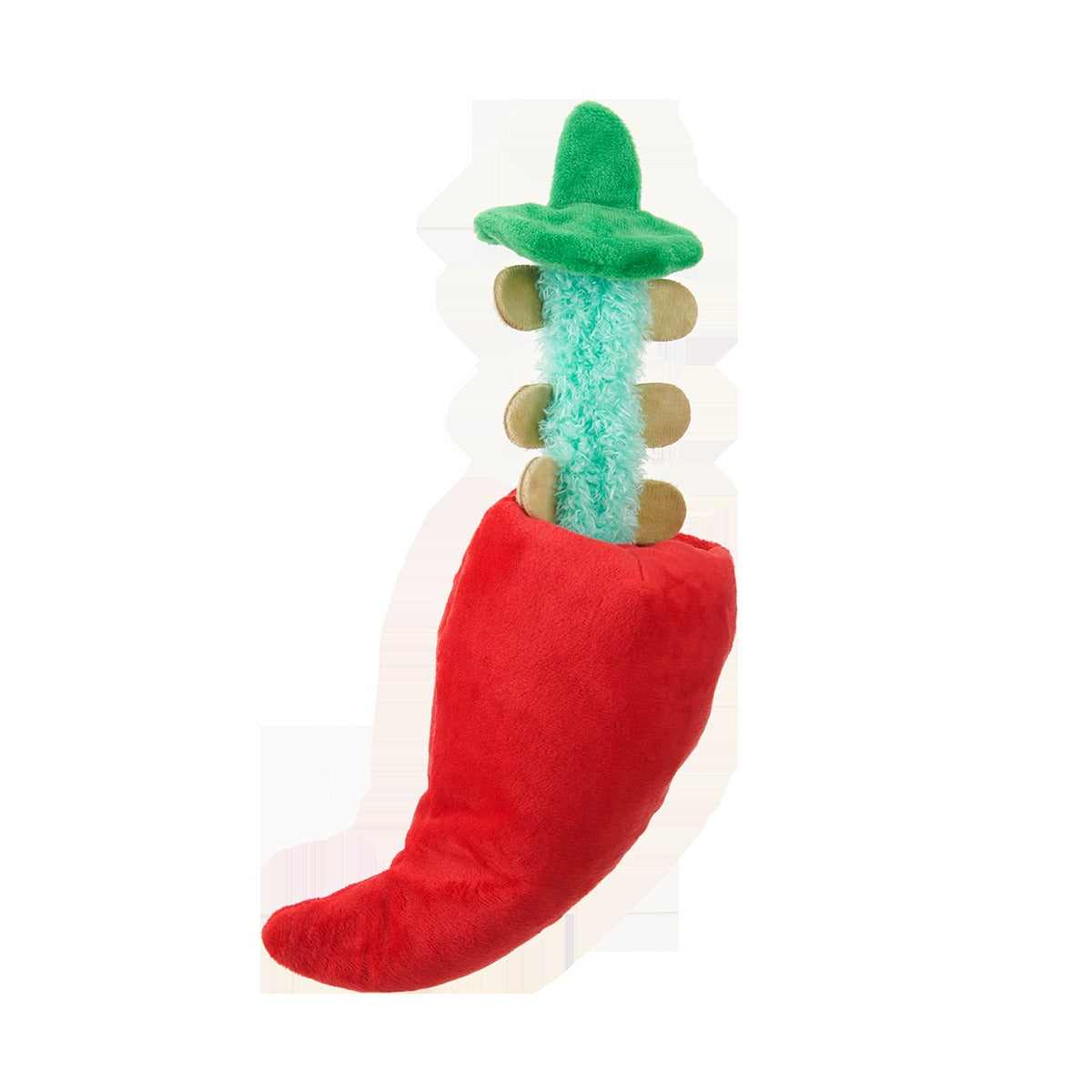 Muy Caliente Jalapeno Plush Tug Dog Toy